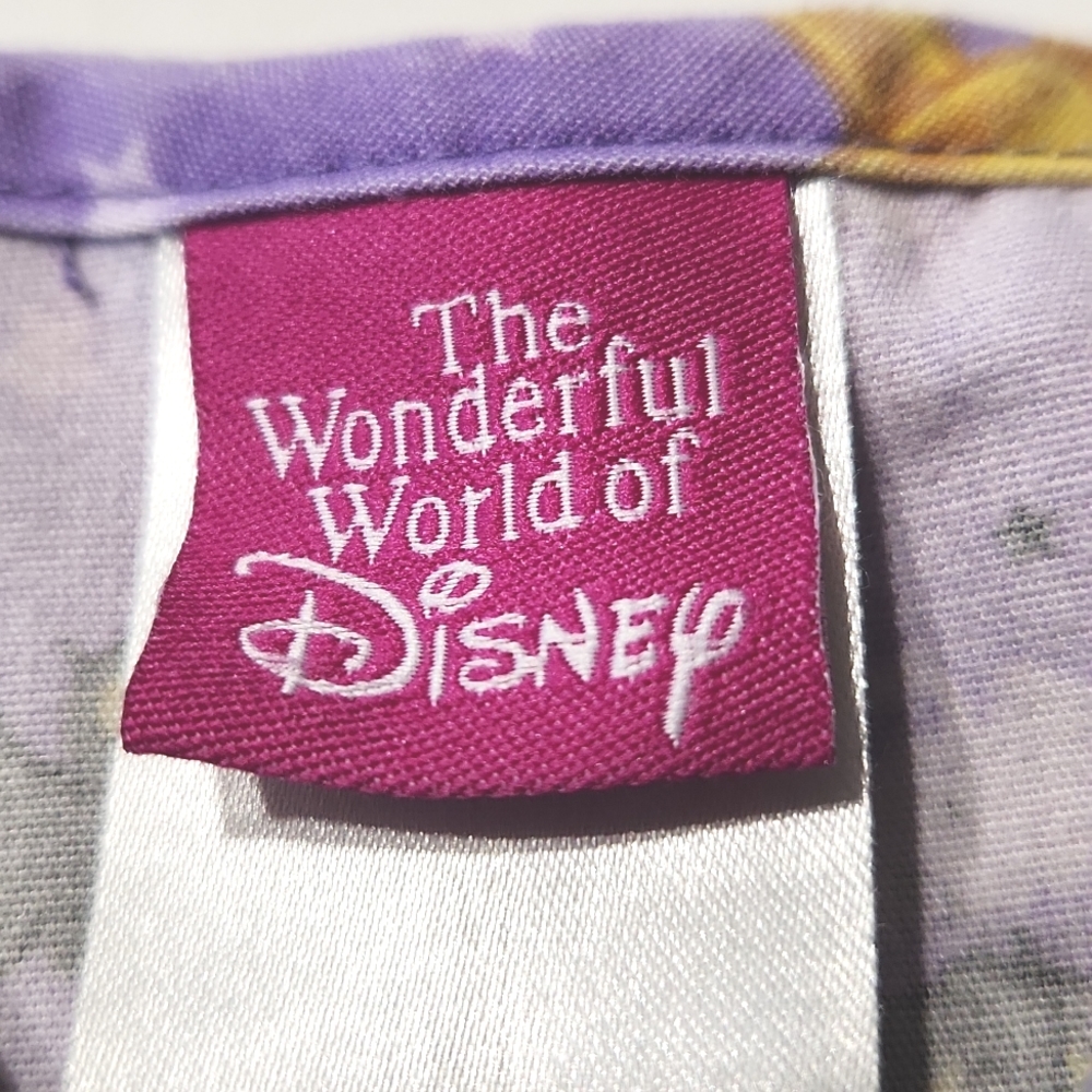 Disney Halloween Scrubs Mickey Mouse, Pluto & Donald Purple Size Medium - Picture 6 of 8